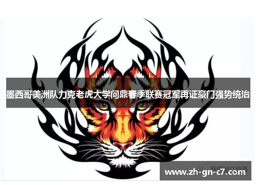 墨西哥美洲队力克老虎大学问鼎春季联赛冠军再证豪门强势统治 墨西哥美洲队力克老虎大学问鼎春季联赛冠军再证豪门强势统治